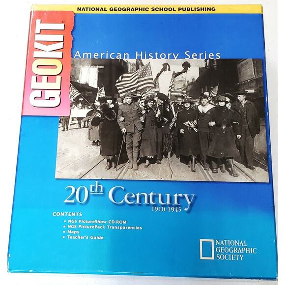 National Geographic Other - American History 20th Century Immigration National Geographic Home School GEOKIT